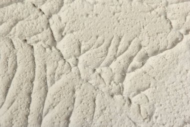 Beyaz beton duvar arka planı. Arka plan için eski gri beton duvar dokusu