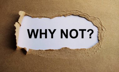 Neden olmasın, yırtık kağıdın arkasında beliriyor. El işi kağıdı yırtılmış..