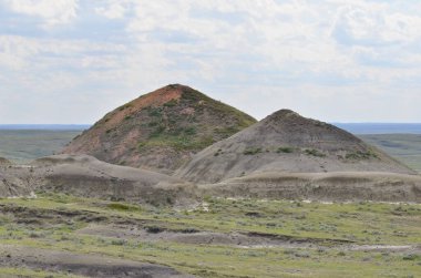 Doğu Bloğundaki Çorak Topraklar Ulusal Parkı Saskatchewan, Kanada.