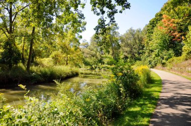 Toronto 'nun Humber Nehri Yazın, Ontario, Kanada