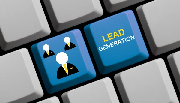 Lead Generation online — Stockfoto
