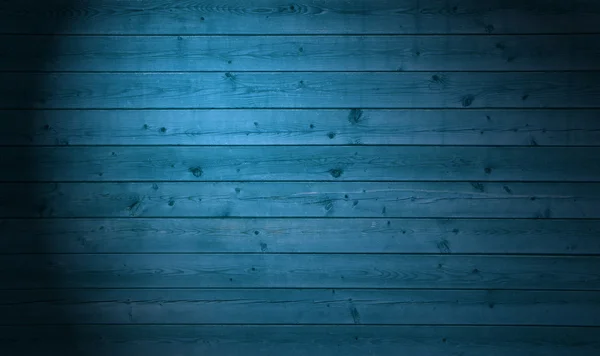 Blue planks background — Stock Photo, Image