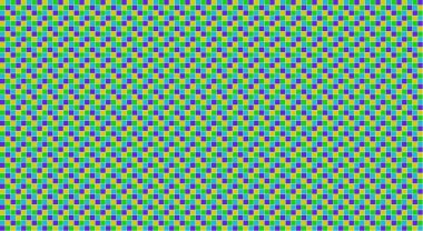 Sorunsuz mozaik piksel arka plan yeşil sarı mor