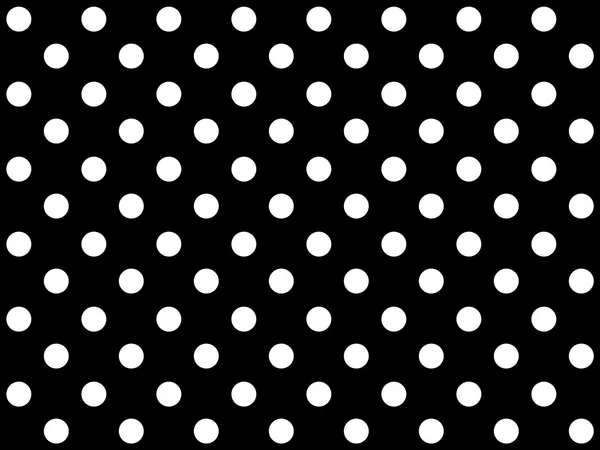 Arka plan siyah beyaz noktalı — Stok fotoğraf