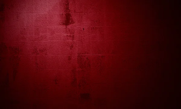 Dirty red wall with tiles — Stock Photo, Image