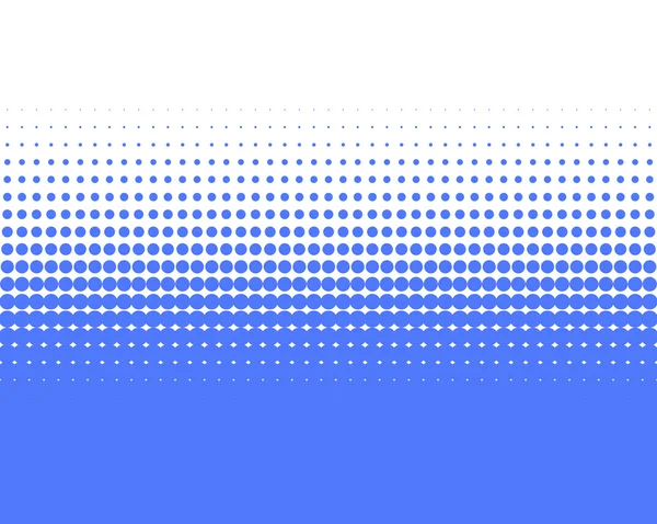 Farbübergang blaue Punkte — Stockfoto