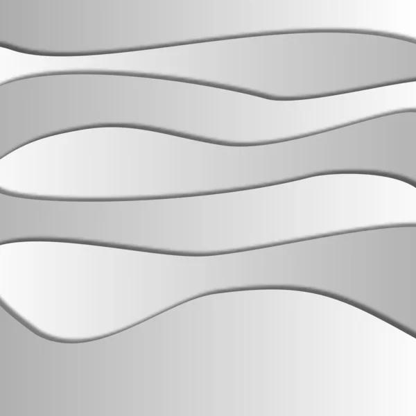 Волны Фоновой Текстуры Серого Цвета Серебра — стоковое фото