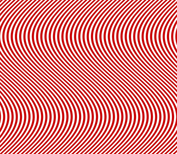 Червоно Білий Штриховий Фон Вигнутими Лініями — стокове фото
