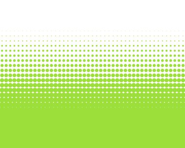 Arka plan açık yeşil ve beyaz noktalardan yapılan geçişleri ile