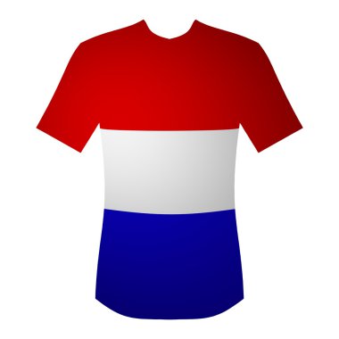 İzole gömlek Hollanda