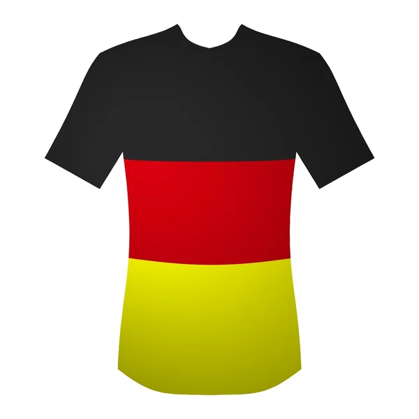 Isolated shirt Germany — Stock Photo, Image