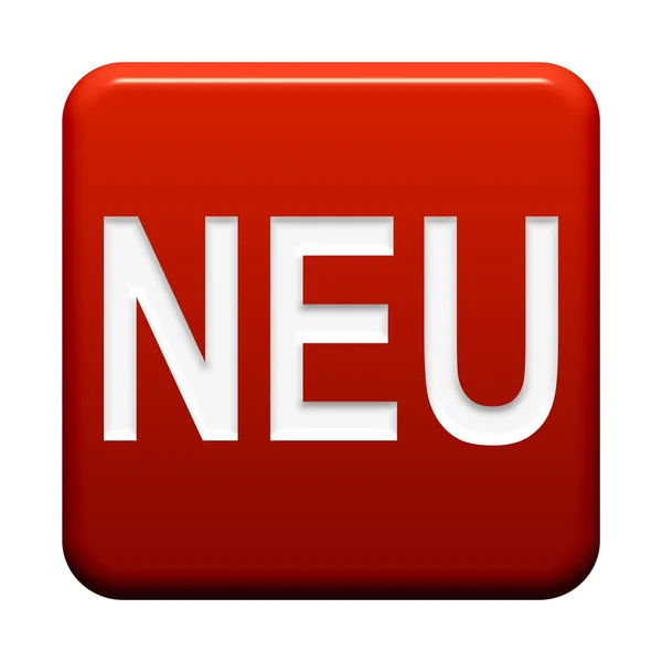 Button - New german — Stock Photo, Image