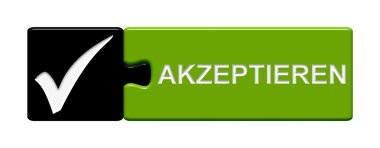 Puzze düğmesi - kabul