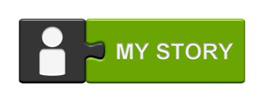 Puzzle Button - My Story clipart