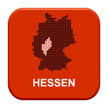 Kırmızı düğmeye - Alman bölge Hessen