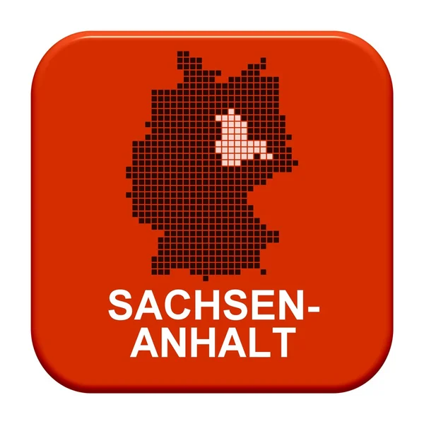 Kırmızı düğmeye - Alman bölge Sachsen-Anhalt — Stok fotoğraf