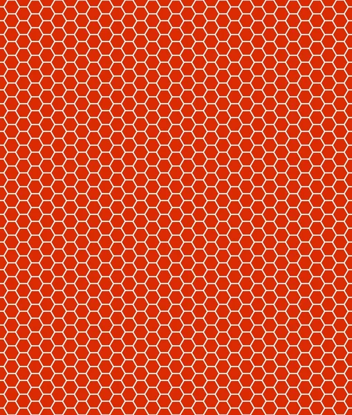 Honeycomb pattern red and white — Stock Photo, Image