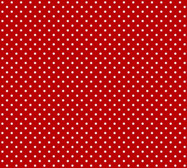 Kırmızı ve beyaz noktalı artalanları