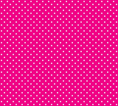 Pembe ve beyaz noktalı artalanları