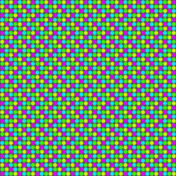Фон с зелеными розовыми голубыми точками
