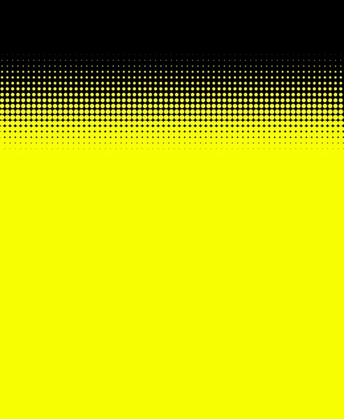 Żółty czarne tło z przejścia z kropkami — Zdjęcie stockowe