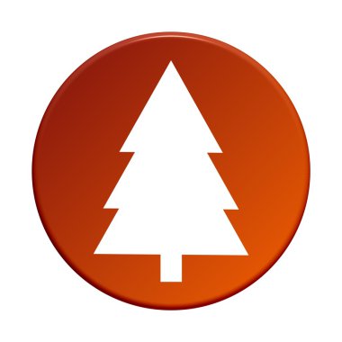 Yuvarlak düğmesi - Noel