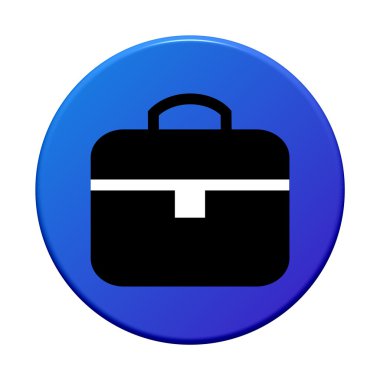 Yuvarlak düğmesi - evrak çantası