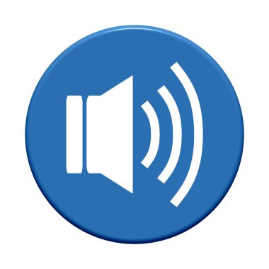 Yuvarlak düğmesi - hoparlör