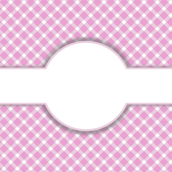 Checkered pink Vintage Background — Stock Photo, Image