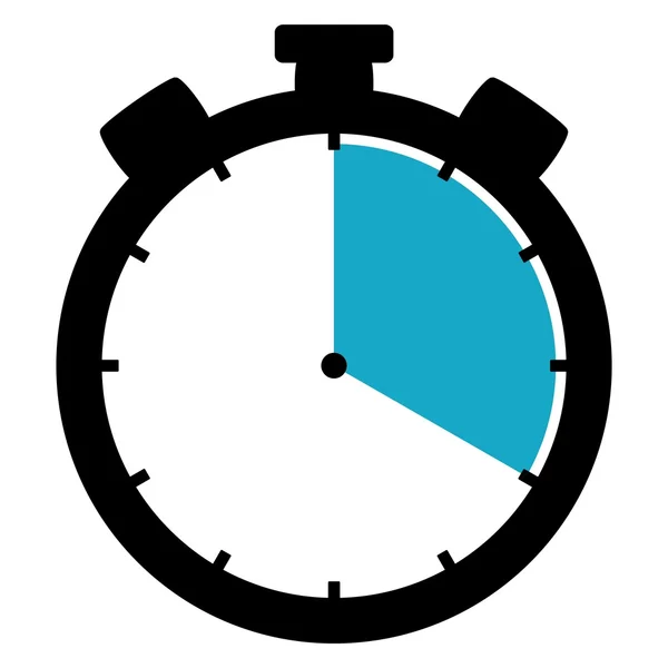 Stoppuhr-Symbol - 20 Sekunden 20 Minuten oder 4 Stunden — Stockfoto