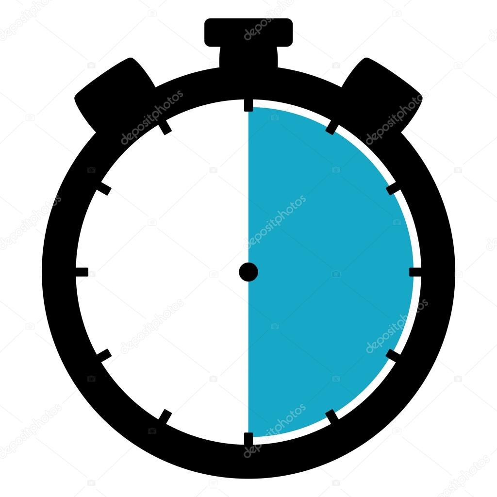 Stopwatch icon - 30 Seconds 30 Minutes or 6 hours