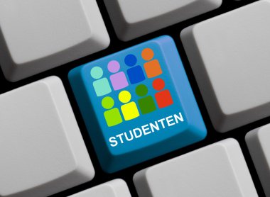 Students online clipart