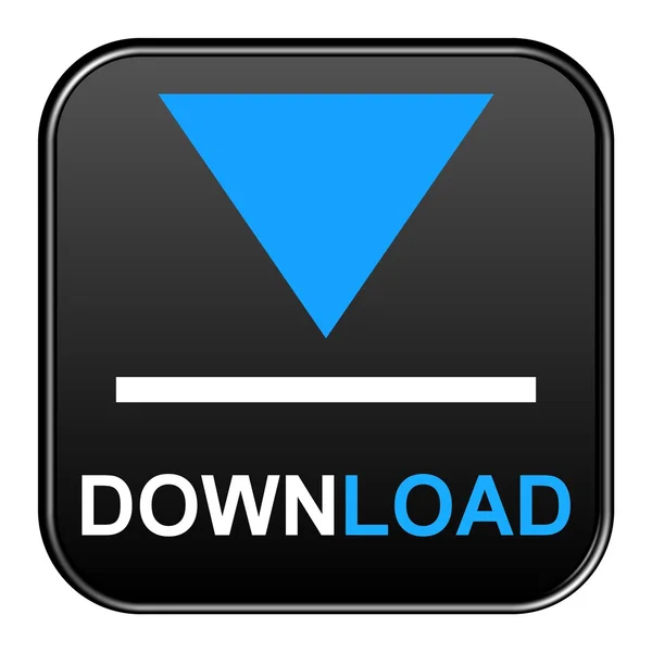 Düğmesi - Download — Stok fotoğraf