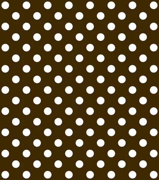 Fondo marrón con puntos blancos — Foto de Stock