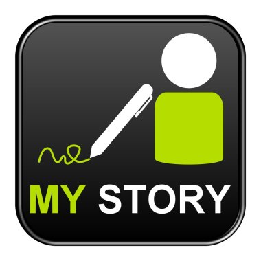 Button - My Story clipart
