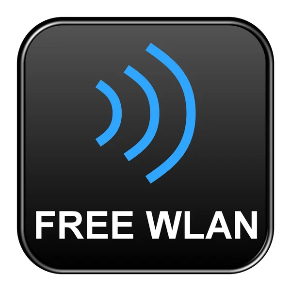 Kancing - wifi gratis — Stok Foto