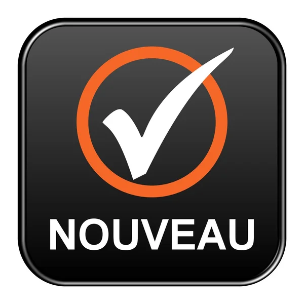 Button - Nouveau — Stock Photo, Image