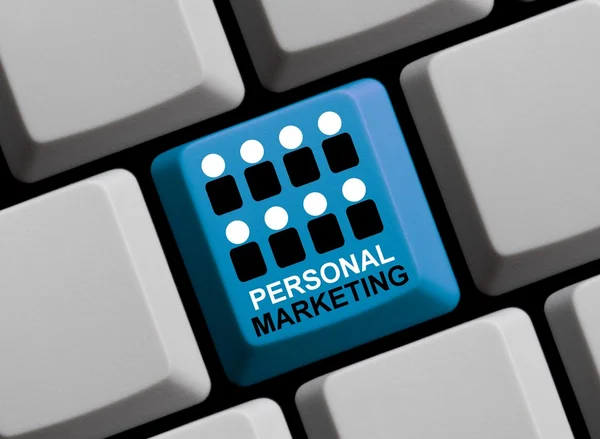 Marketing pessoal online — Fotografia de Stock