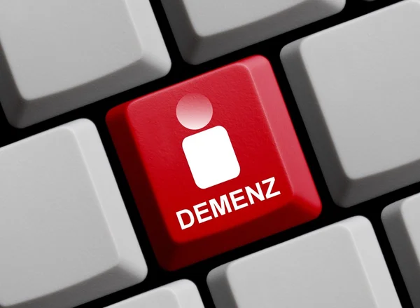 Dementia Online — Stock Photo, Image