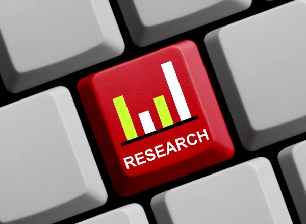 Online Research — Stock Photo, Image