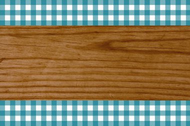 Wooden background tablecloth tourquoise white clipart