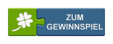 Burada sen-ebilmek kazanmak Almanca olarak gösterilen düğme puzzle