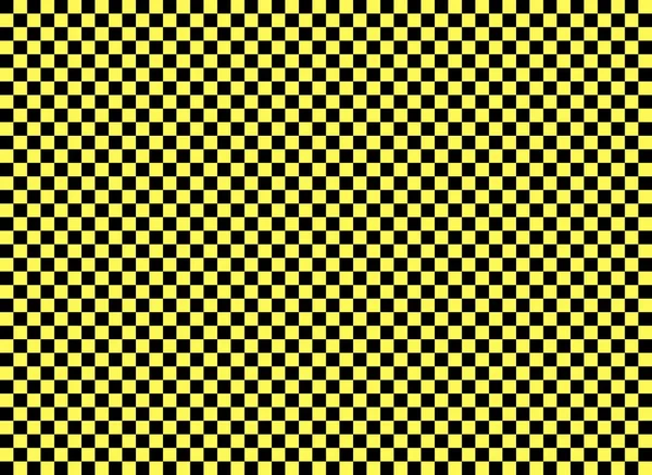 Checkered background black yellow — Stock Photo, Image