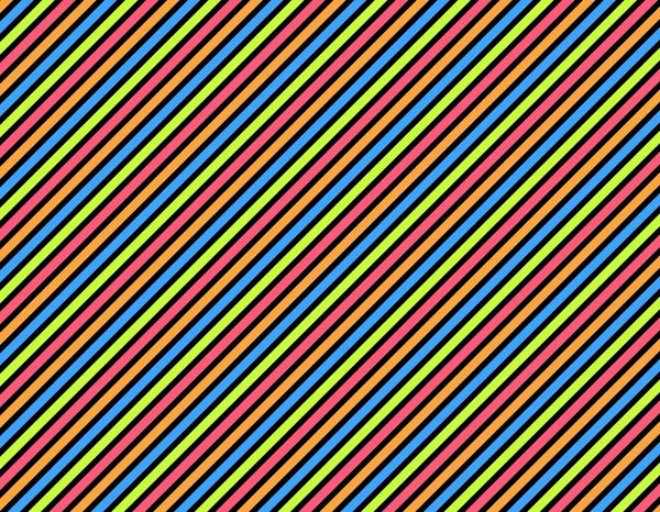 Background black with colored stripes