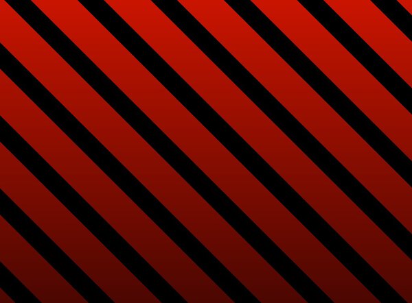 Striped background with diagonal stripes red and black
