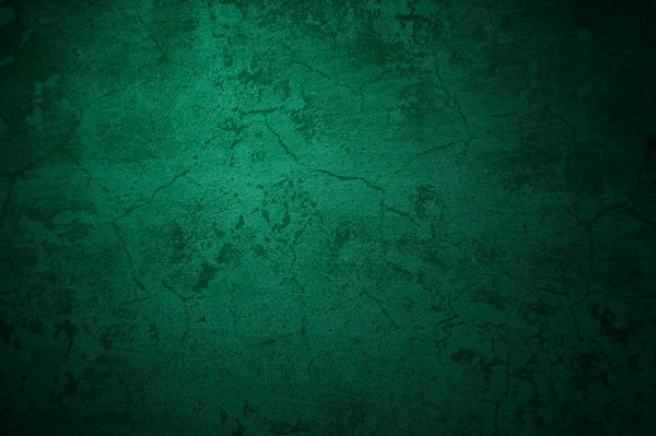 Grunge arka plan koyu yeşil taş duvar
