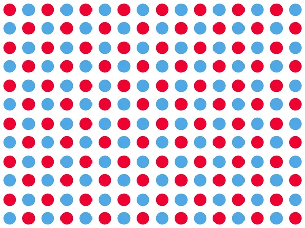 Dotted white Background with dots blue red — Stock Photo, Image