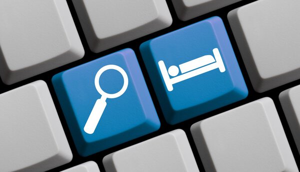 Search for hotels online