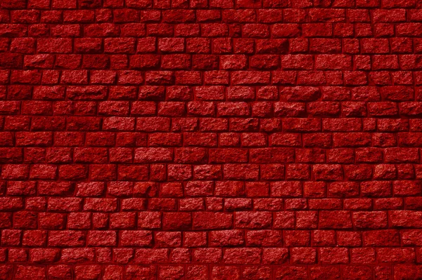 Mur de briques rouges — Photo