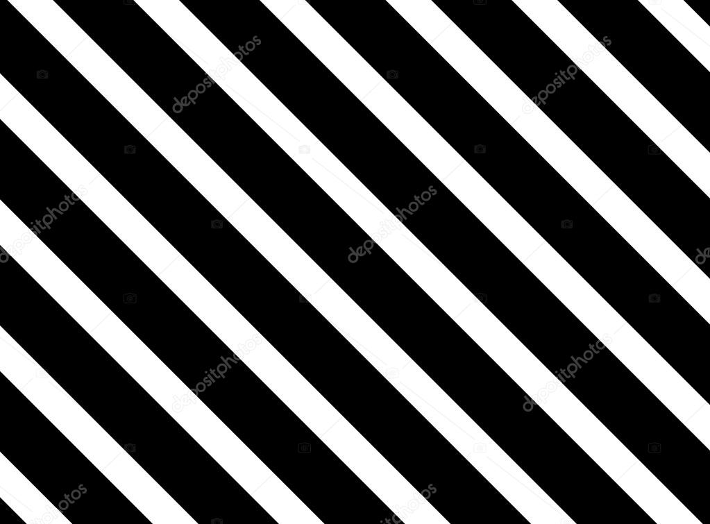 Background with diagonal black and white stripes 